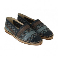 Scarpe espadrillas Buffalo blu grigio slip on - EU40/US7