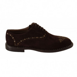 Scarpe derby borchiate...