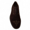 Scarpe derby borchiate Marsala pelle scamosciata marrone - EU43/US10
