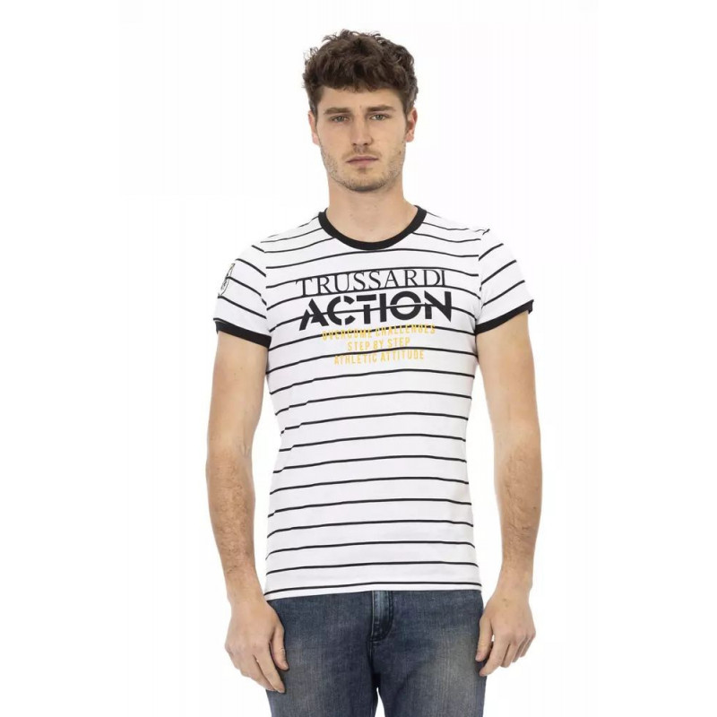 Maglietta in cotone bianco - XXL