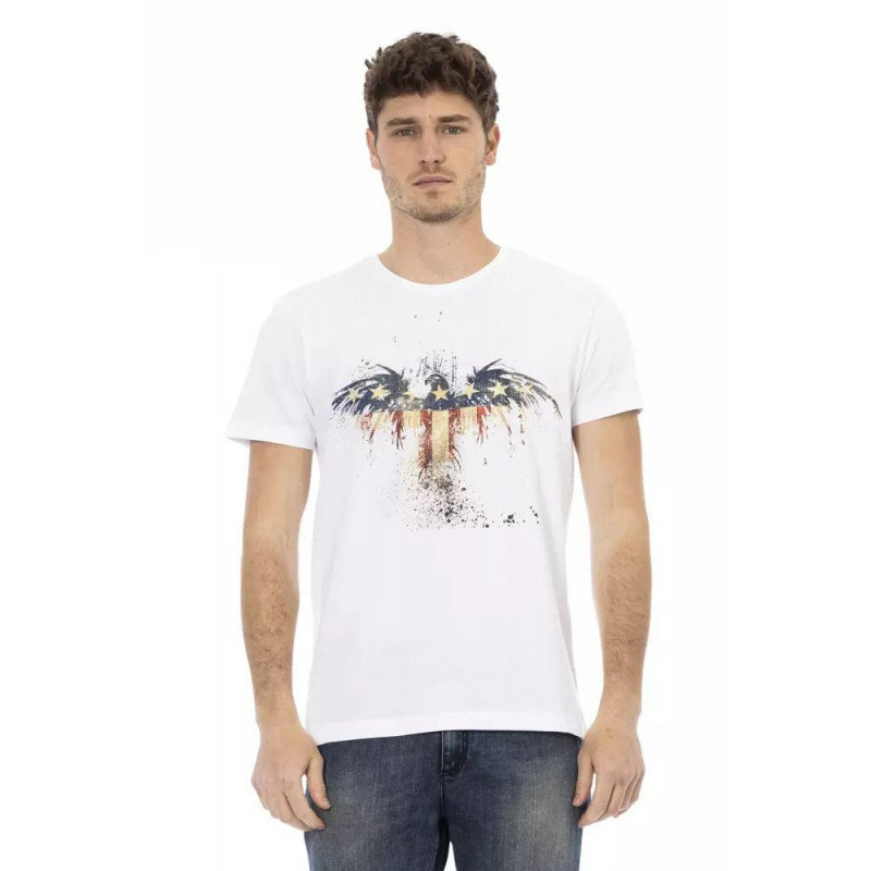 Maglietta in cotone bianco - S
