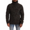 Maglione pullover dolcevita in misto lana grigia - IT46 - S