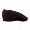 Cappello in lana Capello da uomo con strisce marroni - 57CM-M