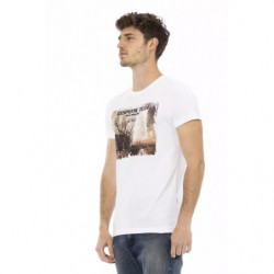Maglietta in cotone bianco - L