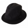 Cappello Cappello Fedora Trilby in lana vergine grigia - 57 CM-S
