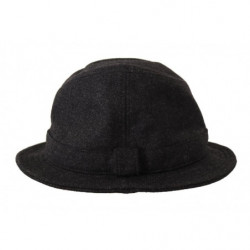 Cappello Cappello Fedora Trilby in lana vergine grigia - 57 CM-S