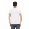 Maglietta in cotone bianco - XL