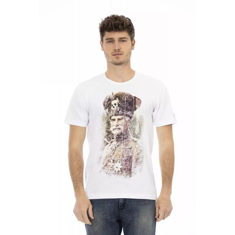 Maglietta in cotone bianco - L