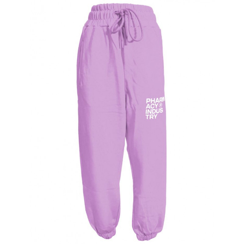 Jeans e pantaloni in cotone viola - L