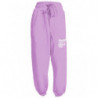Jeans e pantaloni in cotone viola - L
