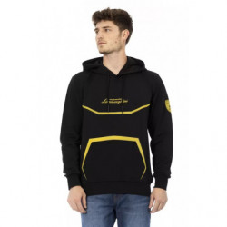 Maglione in poliestere nero...
