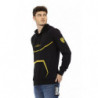 Maglione in poliestere nero - XL