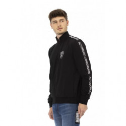 Maglione in poliestere nero - L