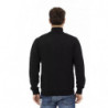 Maglione in poliestere nero - L