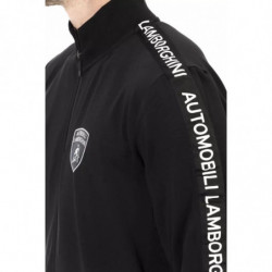 Maglione in poliestere nero - L