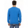 Maglione in cotone blu - XL