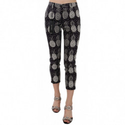Pantaloni capri skinny con...