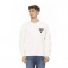Maglione in cotone bianco - L