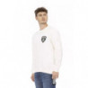 Maglione in cotone bianco - L