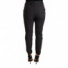 Pantaloni skinny in cotone skinny a vita media grigi - W26