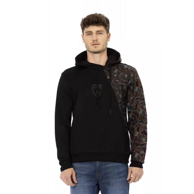 Maglione in cotone nero - L