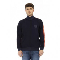 Maglione in poliestere blu - L