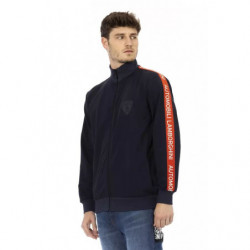 Maglione in poliestere blu - L