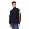Maglione in poliestere blu - L