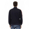 Maglione in poliestere blu - L