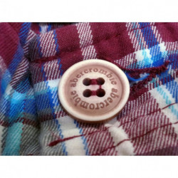 Abercrombie & Fitch - Shorts Bermuda - Taglia M - Rosso