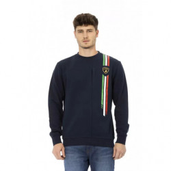 Maglione in cotone blu - L