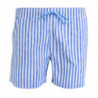Pantaloncini da bagno a righe blu - 3XL