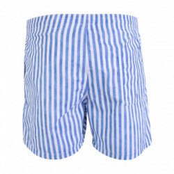 Pantaloncini da bagno a righe blu - 3XL