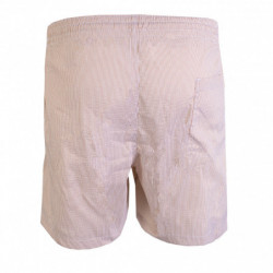 Pantaloncini da bagno a righe beige - 3XL
