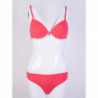 Bikini Triangolo Con Ferretto Di Colore Fuxia - S - 40