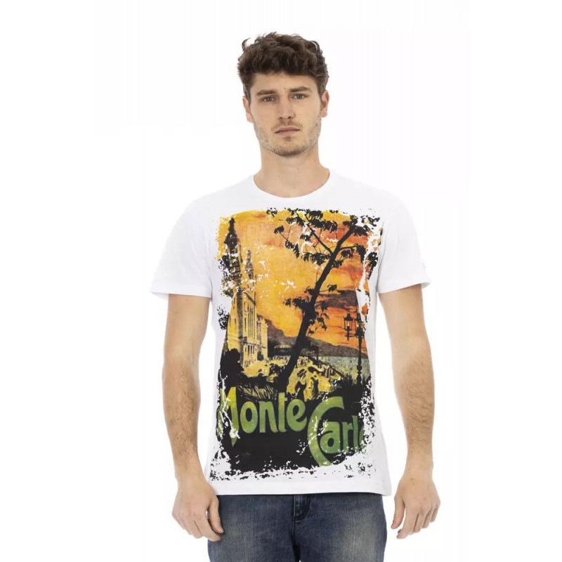 Maglietta in cotone bianco - XXL