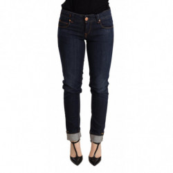 Pantaloni skinny in denim a...