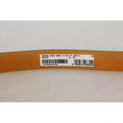 Cintura fibbia metallo DG argento pelle velluto blu - 90 CM / 36 IN