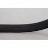 Fibbia in metallo antico in pelle di velluto nero - 95 CM / 38 INCHES