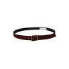 Uomo fibbia metallo antico pelle vitello marrone - 90 CM / 36 INCHES