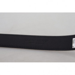 Uomo fibbia metallo antico pelle vitello marrone - 90 CM / 36 INCHES