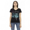 Top e maglietta in cotone nero - XS