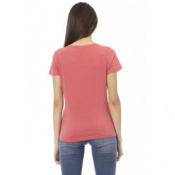 Top e maglietta in cotone rosa - XXL