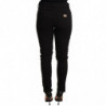 Jeans slim fit in denim stretch di cotone nero - IT40-S
