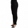 Jeans elasticizzati in cotone denim slim fit neri - IT40-S