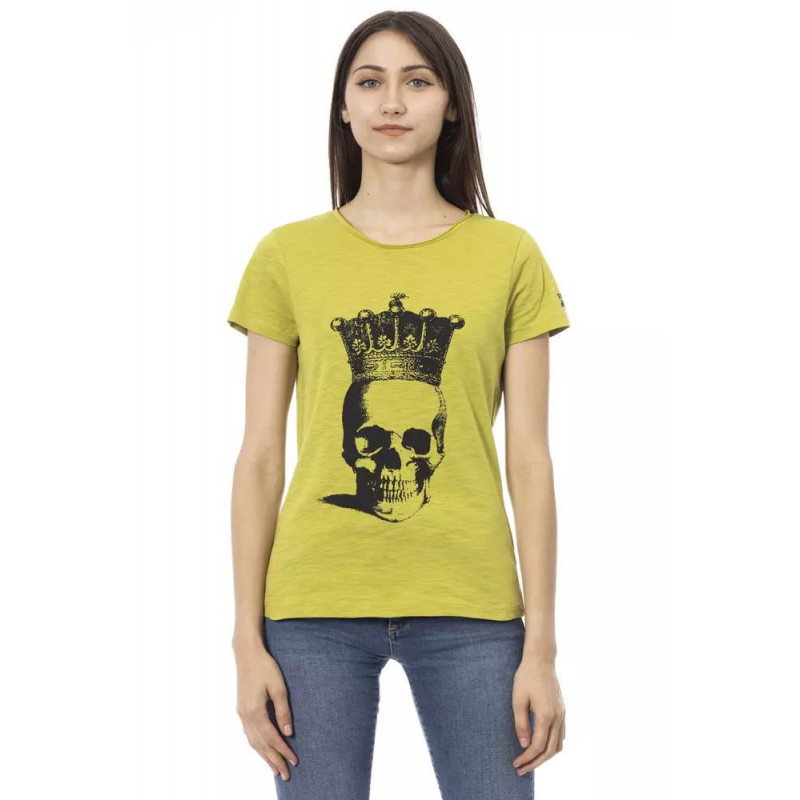Top e maglietta in cotone verde - XXL