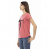 Top e maglietta in cotone rosa - XXL