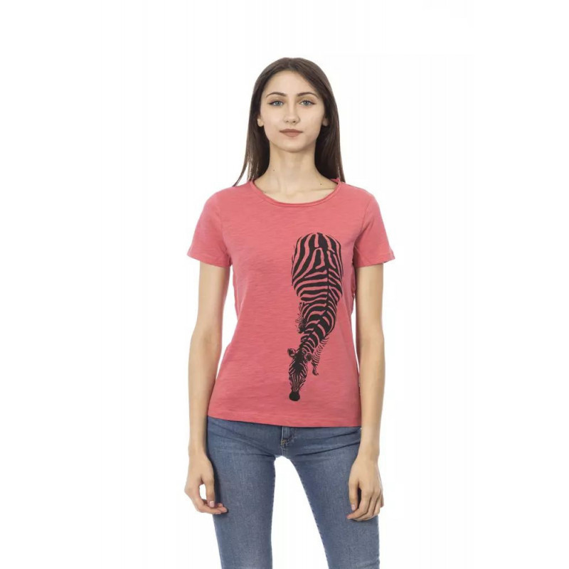 Top e maglietta in cotone rosa - XXL