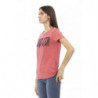 Top e maglietta in cotone rosa - XS