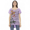 Top e maglietta in cotone viola - XL